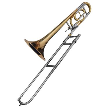 Trombon Vara Silvertone Tenor Transpositor Sib/fa Comb, Sltb025